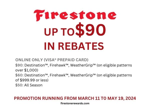 firestone spring 2024 rebate